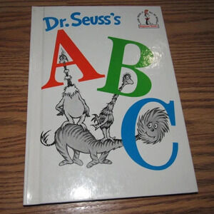 “DR. SEUSS’S A B C” by Dr Seuss I Can Read It All By Myself Hardcover Kid Book
